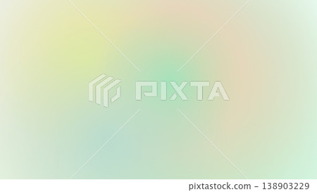 Mint green and beige pastel gradient background 138903229