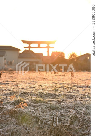 The Yahiko Grand Torii gate floating in a golden sky (Yahiko Village, Niigata Prefecture) The Yahiko Grand Torii gate floating in a golden sky (Yahiko Village, Niigata Prefecture) 138903396