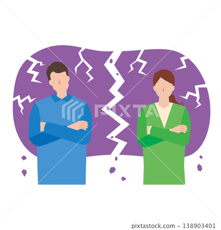 A rift between the couple A rift between the couple 138903401