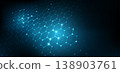 Abstract background consisting of set of hexagonal cells. Modern innovation communication technology business background. Background illustration vector. 138903761