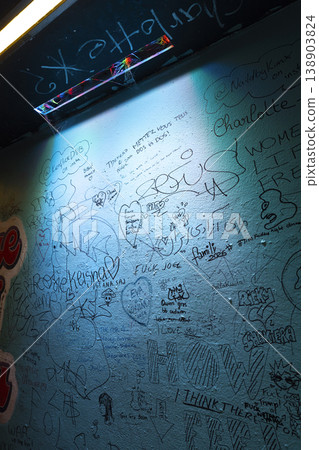 The Wall of Love in Crampton Court in Dubiln, Ireland 138903824