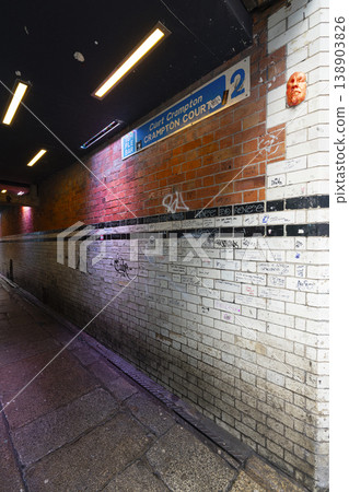 The Wall of Love in Crampton Court in Dubiln, Ireland 138903826