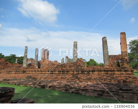 Wat Phra Si Sanphet 的景色保留了古城阿瑜陀耶的氛圍。 Wat Phra Si Sanphet 的景色保留了古城阿瑜陀耶的氛圍。 138904036