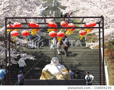 佛光山髮水廟櫻花盛開 138904239