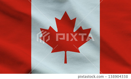 Celebrating canadian independence with the national flag Celebrating canadian independence with the national flag 138904338