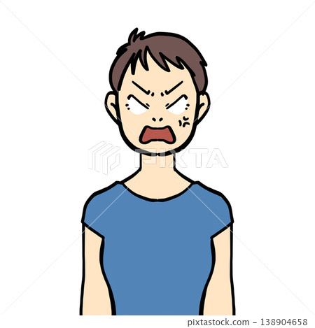 煩人的短髮女人 138904658