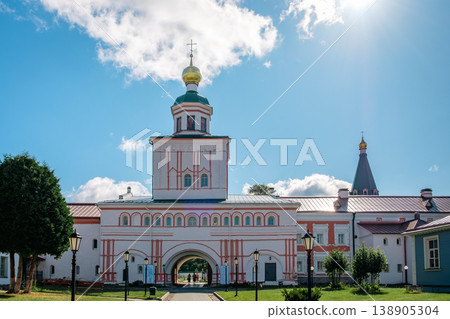 Iversky monastery in Valdai, Russia. Iversky monastery in Valdai, Russia. 138905304