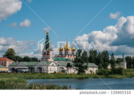 Iversky monastery in Valdai, Russia. Iversky monastery in Valdai, Russia. 138905310