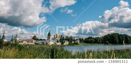 Iversky monastery in Valdai, Russia. Iversky monastery in Valdai, Russia. 138905311