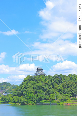 Inuyama City, Aichi Prefecture, national treasure Inuyama Castle and Kiso River scenery Inuyama City, Aichi Prefecture, national treasure Inuyama Castle and Kiso River scenery 138906464