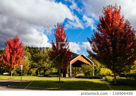 Township of Porepunkah in Australia Township of Porepunkah in Australia 138906480