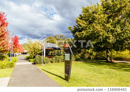 Township of Porepunkah in Australia Township of Porepunkah in Australia 138906481