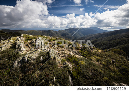 The Huts Walk at Mt Hotham in Australia 138906529