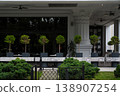 Outdoor terrace of an expensive restaurant in Batumi, Georgia 138907254