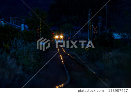 Shizuoka Prefecture Fukuroi City Kawae Tenryu Hamanako Railway and scenery along the line 138907457