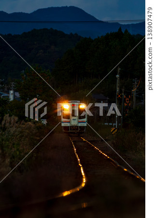 Shizuoka Prefecture Fukuroi City Kawae Tenryu Hamanako Railway and scenery along the line Shizuoka Prefecture Fukuroi City Kawae Tenryu Hamanako Railway and scenery along the line 138907479