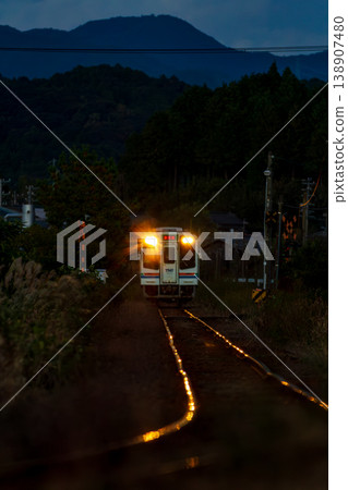Shizuoka Prefecture Fukuroi City Kawae Tenryu Hamanako Railway and scenery along the line 138907480
