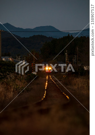 Shizuoka Prefecture Fukuroi City Kawae Tenryu Hamanako Railway and scenery along the line Shizuoka Prefecture Fukuroi City Kawae Tenryu Hamanako Railway and scenery along the line 138907517