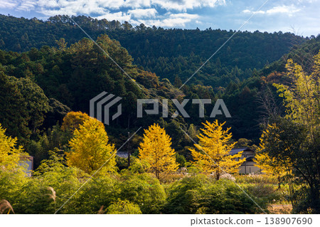 Tonozume, Morimachi, Shuchi District, Shizuoka Prefecture: Mountain village scenery Tonozume, Morimachi, Shuchi District, Shizuoka Prefecture: Mountain village scenery 138907690