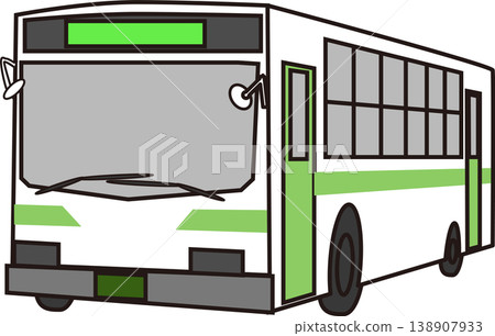 Public bus illustration 138907933