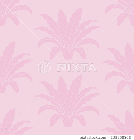 Tropical Plant Pattern Feminine Botanical Seamless Tropical Plant Pattern Feminine Botanical Seamless 138908568