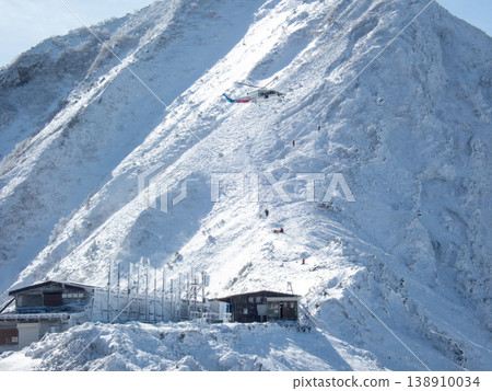 Snow-covered Yatsugatake Mountains, Akadake Snow-covered Yatsugatake Mountains, Akadake 138910034