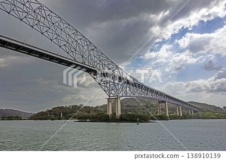 Bridge of the Americas close view Panama Canal Bridge of the Americas close view Panama Canal 138910139