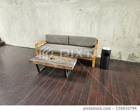 This cafe and restaurant interior with chair and table  138910794
