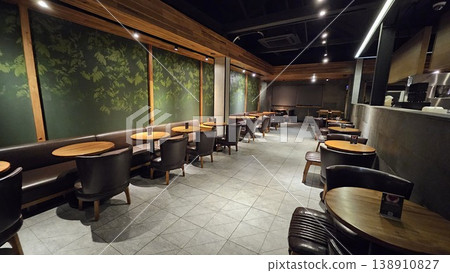 This cafe and restaurant interior with chair and table This cafe and restaurant interior with chair and table 138910827