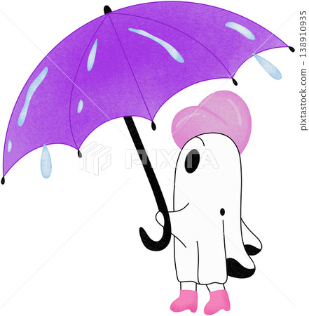 umbrella, character, rain 138910935