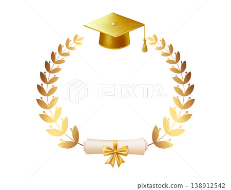 Award gold laurel branch. Laurel Leadership wreath Award gold laurel branch. Laurel Leadership wreath 138912542