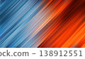 Ice fire bg. Red and blue ribbed glass background. 138912551