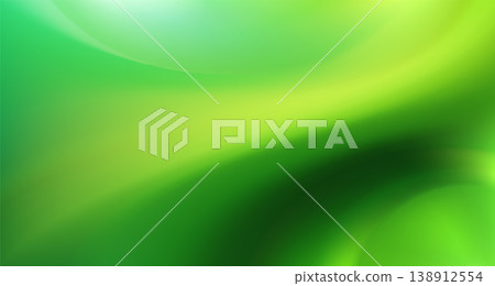 Green Gradient background. Seasonal nature spring bg. 138912554