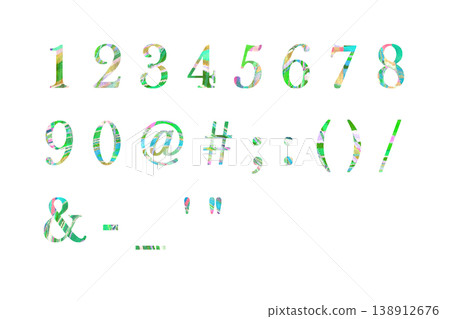 字母 6 字母數字彈珠 1 138912676