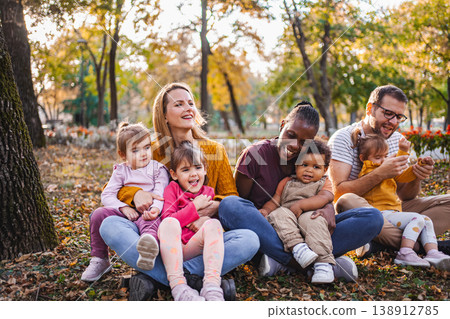 Autumn Embrace: A Tapestry of Family Love Autumn Embrace: A Tapestry of Family Love 138912785