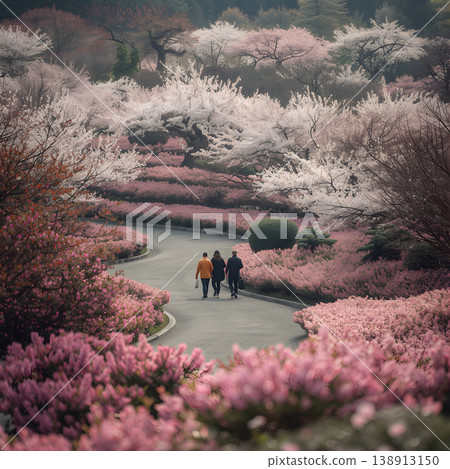 Japanese Shibazakura festival 138913150