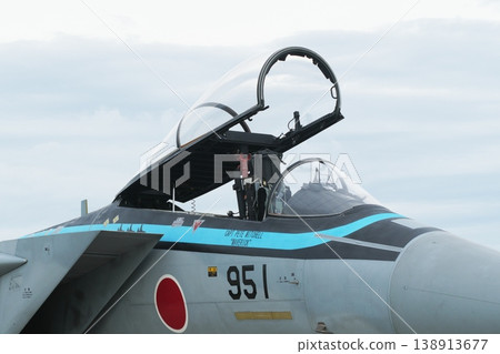 Japan Air Self-Defense Force F-15J cockpit Japan Air Self-Defense Force F-15J cockpit 138913677