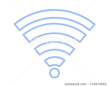 Wi-Fi Simple Blue Wi-Fi Simple Blue 138914084