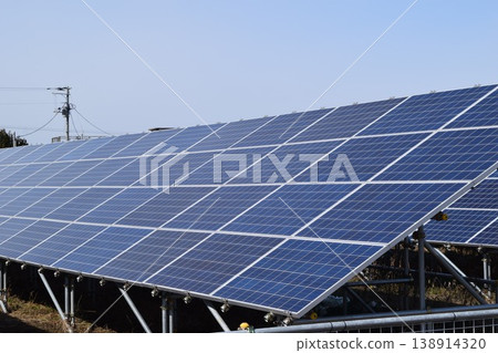 太陽能電池板自然能源 138914320