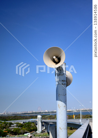 Tokyo Gate Bridge Emergency Equipment Tokyo Gate Bridge Emergency Equipment 138914586