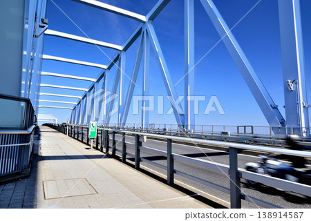 Tokyo Gate Bridge Emergency Equipment Tokyo Gate Bridge Emergency Equipment 138914587