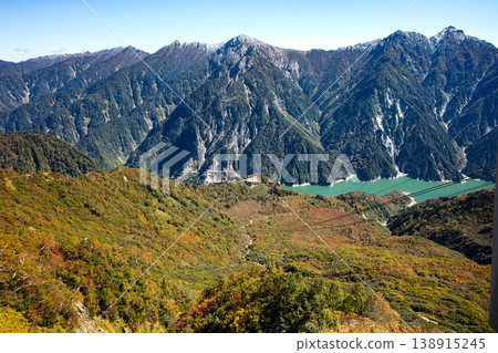 從Daikanbo站看Tateyama山脈 從Daikanbo站看Tateyama山脈 138915245