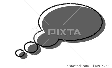 Simple colored speech bubble (outside the bubble: transparent background) Simple colored speech bubble (outside the bubble: transparent background) 138915252