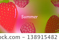 Vibrant summer mesh gradient background with Blurred Fruit soft color blends for ads, web design, banners, and marketing materials. vector illustration 138915482