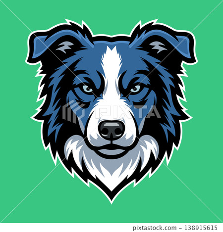 Dog Face Illustration Character Vector Logo Template Dog Face Illustration Character Vector Logo Template 138915615