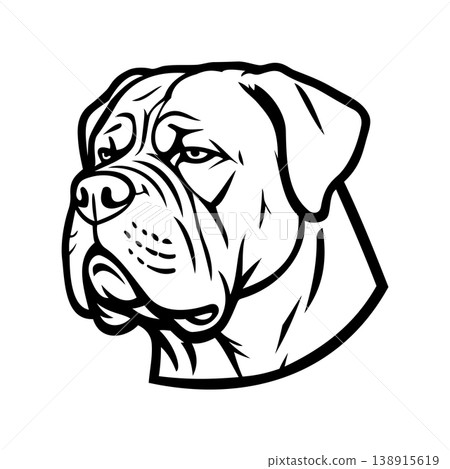 Dog Face Illustration Character Vector Logo Template Dog Face Illustration Character Vector Logo Template 138915619