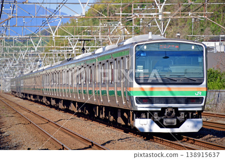 Tokaido Main Line, Ninomiya - Oiso, JR East, E231 series 1000 series, U69 formation (Oyama) Tokaido Main Line, Ninomiya - Oiso, JR East, E231 series 1000 series, U69 formation (Oyama) 138915637