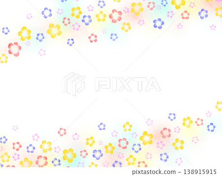Colorful floral background Colorful floral background 138915915