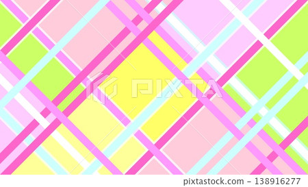 Geometric pattern, square, pink, green, yellow Geometric pattern, square, pink, green, yellow 138916277