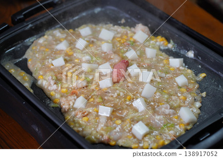 Monjayaki made at home 138917052